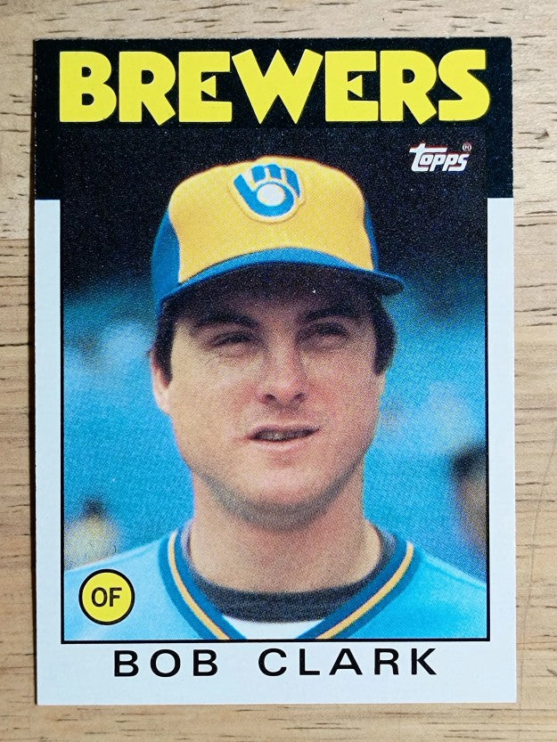 1986 Topps #452 Bob Clark