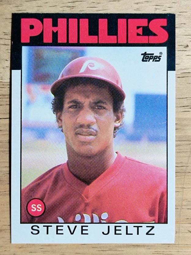 1986 Topps #453 Steve Jeltz
