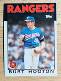 1986 Topps #454 Burt Hooton