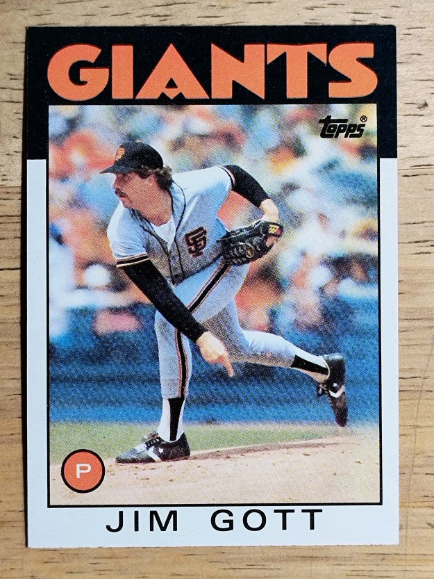 1986 Topps #463 Jim Gott