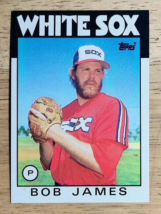 1986 Topps #467 Bob James