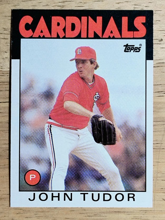 1986 Topps #474 John Tudor