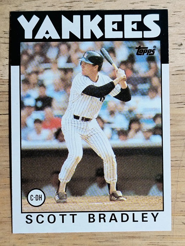 1986 Topps #481 Scott Bradley