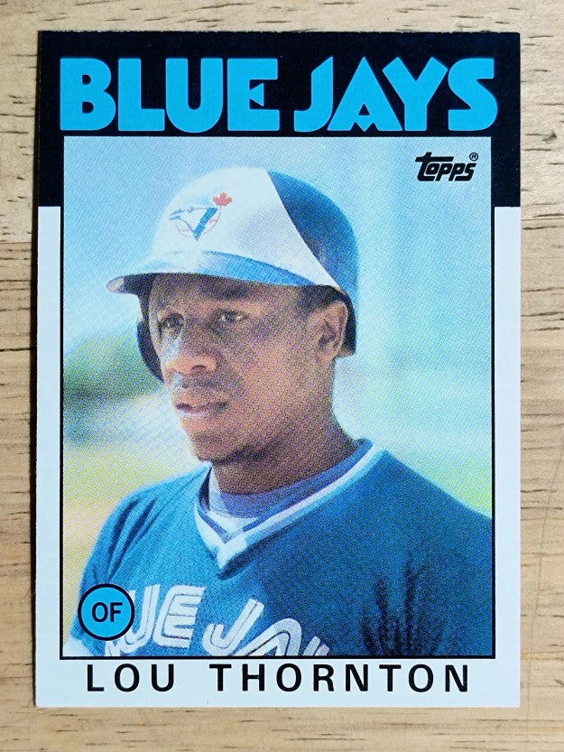 1986 Topps #488 Lou Thornton