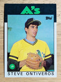 1986 Topps #507 Steve Ontiveros RC