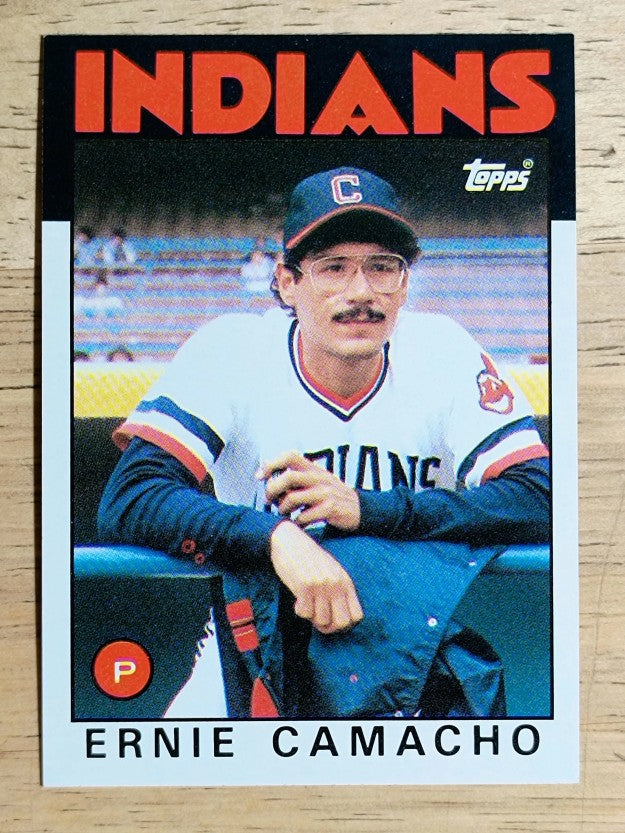 1986 Topps #509 Ernie Camacho