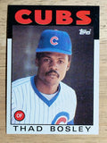 1986 Topps #512 Thad Bosley
