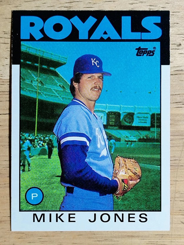 1986 Topps #514 Mike Jones