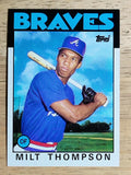 1986 Topps #517 Milt Thompson RC