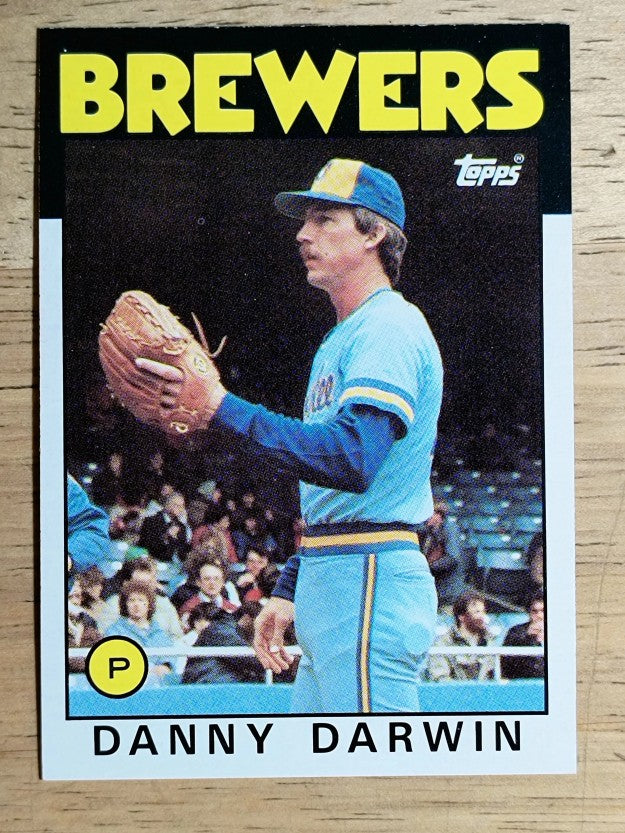 1986 Topps #519 Danny Darwin