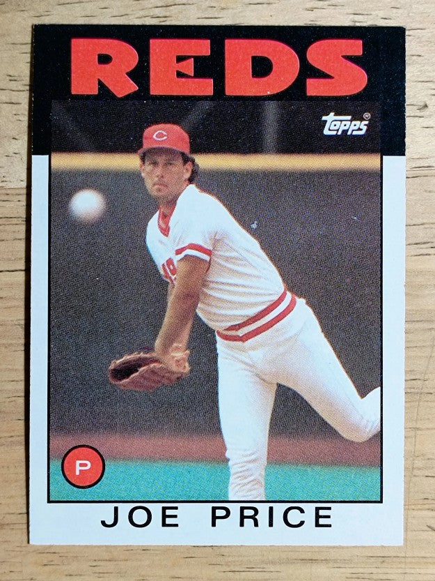 1986 Topps #523 Joe Price