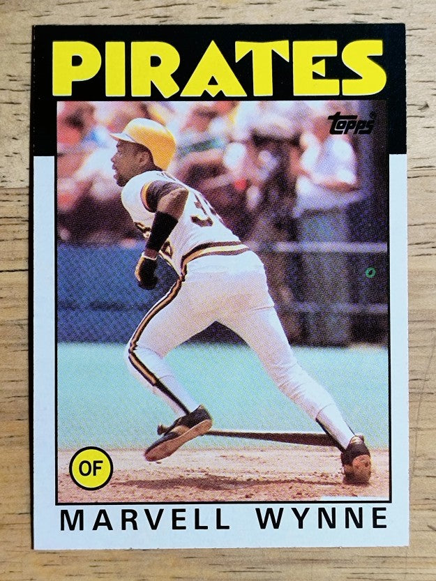 1986 Topps #525 Marvell Wynne