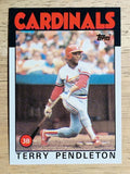 1986 Topps #528 Terry Pendleton