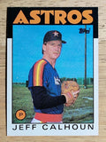 1986 Topps #534 Jeff Calhoun