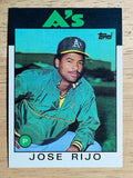 1986 Topps #536 Jose Rijo