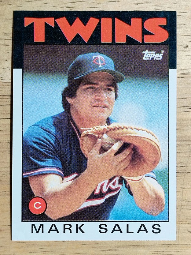 1986 Topps #537 Mark Salas