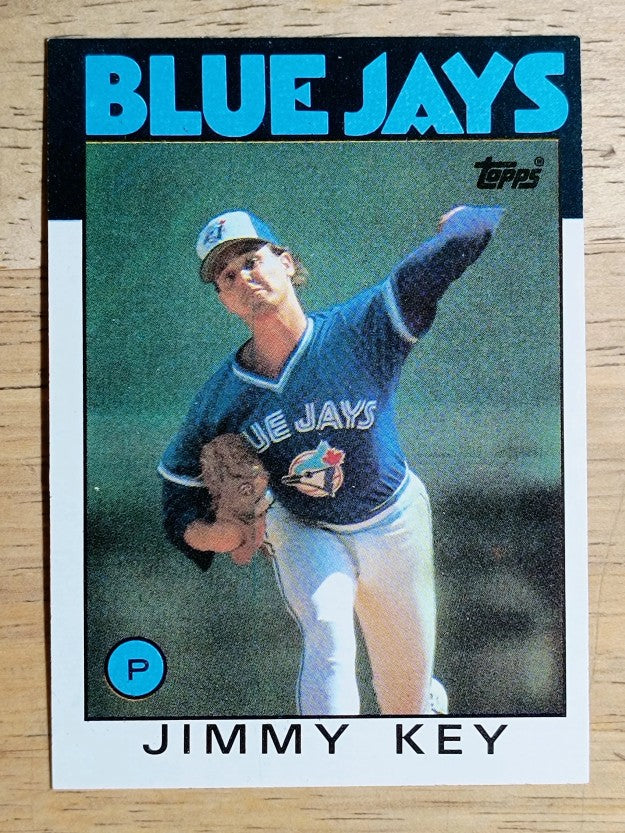 1986 Topps #545 Jimmy Key