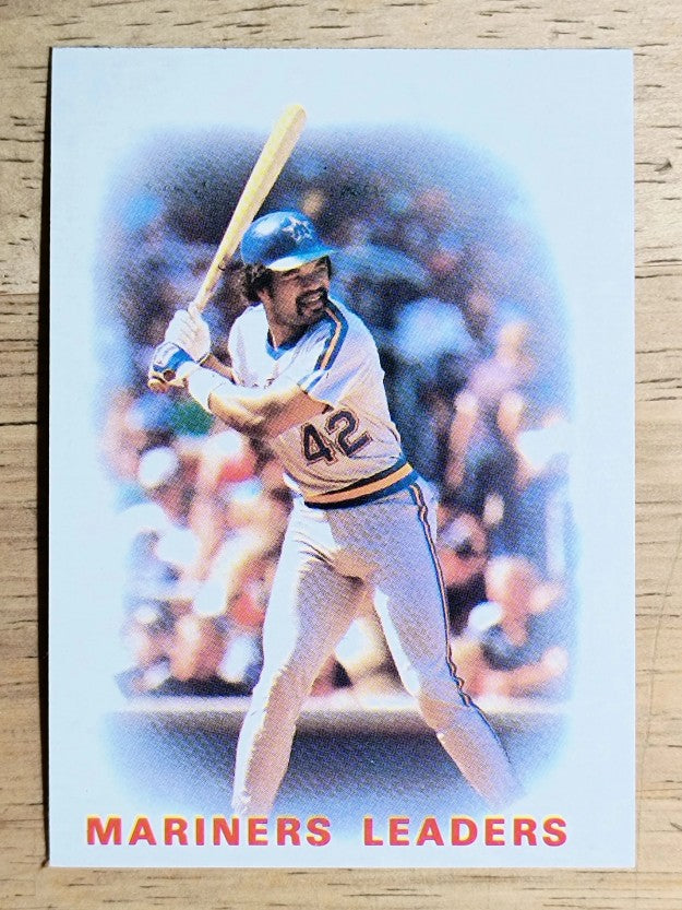1986 Topps #546 Mariners Leaders/Dave Henderson