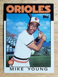 1986 Topps #548 Mike Young