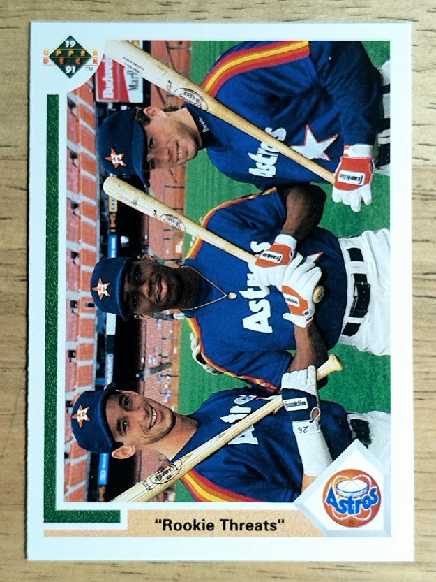 1991 Upper Deck #702 Luis Gonzalez/Karl Rhodes/Jeff Bagwell