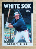 1986 Topps #552 Marc Hill