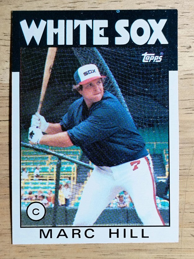 1986 Topps #552 Marc Hill