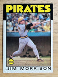 1986 Topps #553 Jim Morrison
