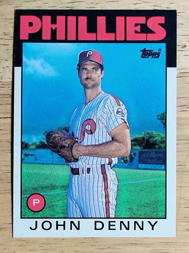 1986 Topps #556 John Denny