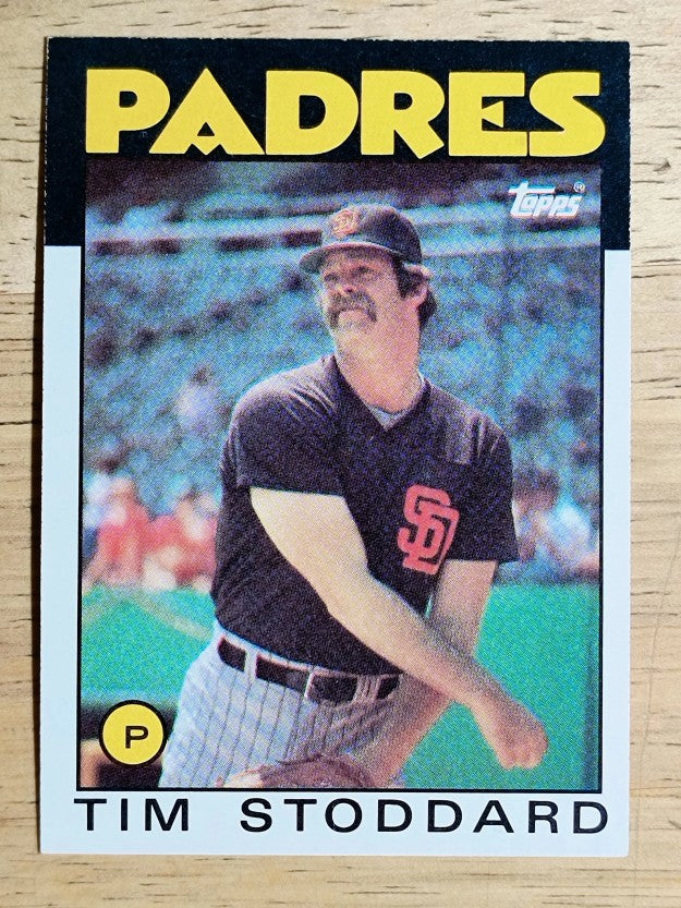 1986 Topps #558 Tim Stoddard