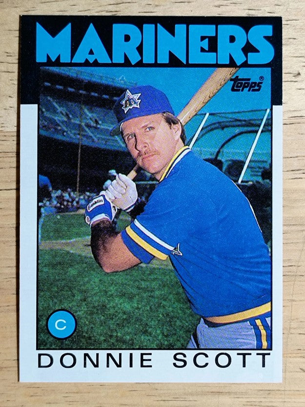 1986 Topps #568 Donnie Scott