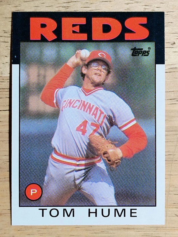 1986 Topps #573 Tom Hume