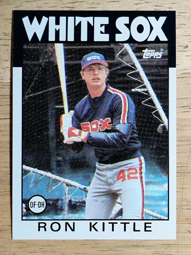 1986 Topps #574 Ron Kittle
