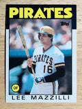 1986 Topps #578 Lee Mazzilli