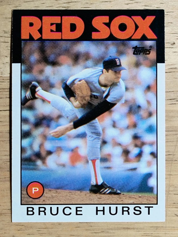 1986 Topps #581 Bruce Hurst