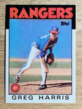 1986 Topps #586 Greg Harris