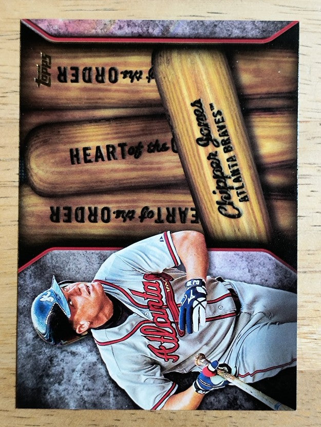 2015 Topps Heart of the Order #HOR9 Chipper Jones
