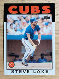 1986 Topps #588 Steve Lake