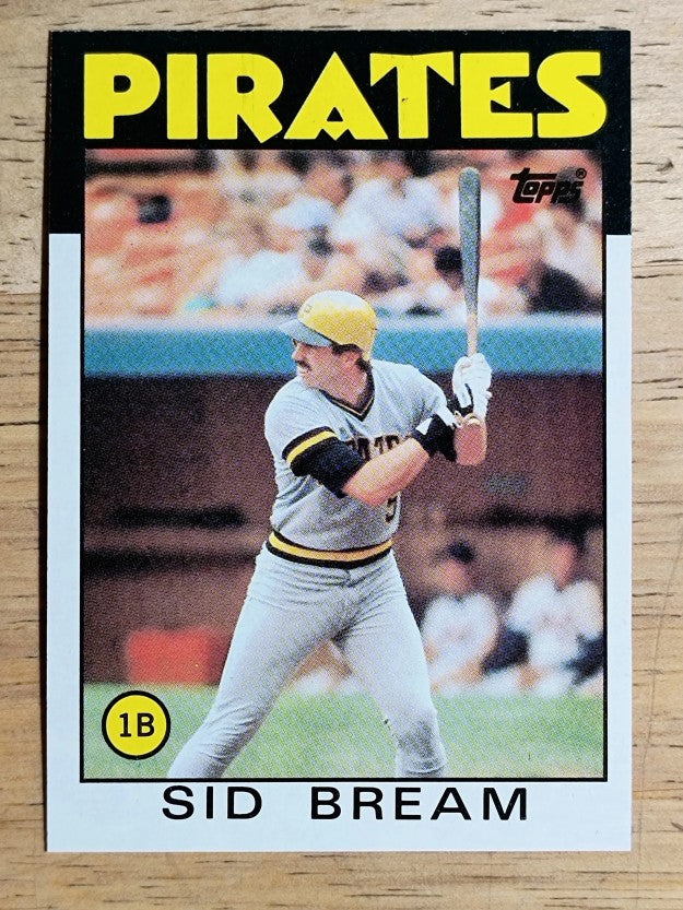 1986 Topps #589 Sid Bream