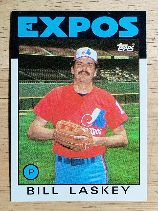 1986 Topps #603 Bill Laskey