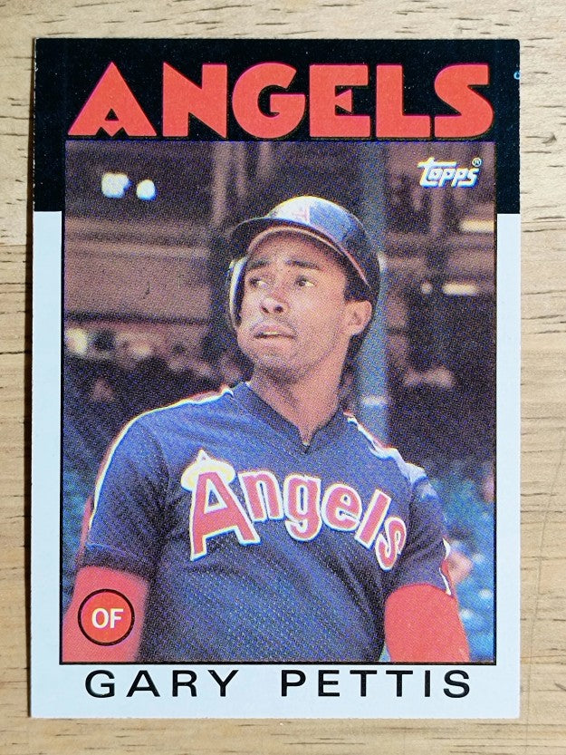 1986 Topps #604 Gary Pettis