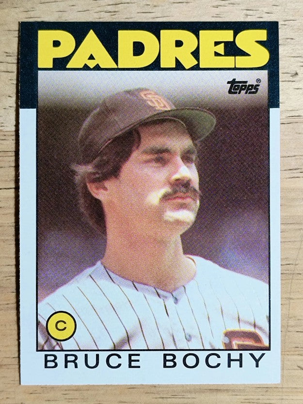 1986 Topps #608 Bruce Bochy