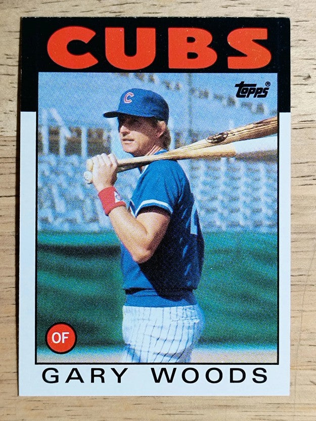 1986 Topps #611 Gary Woods