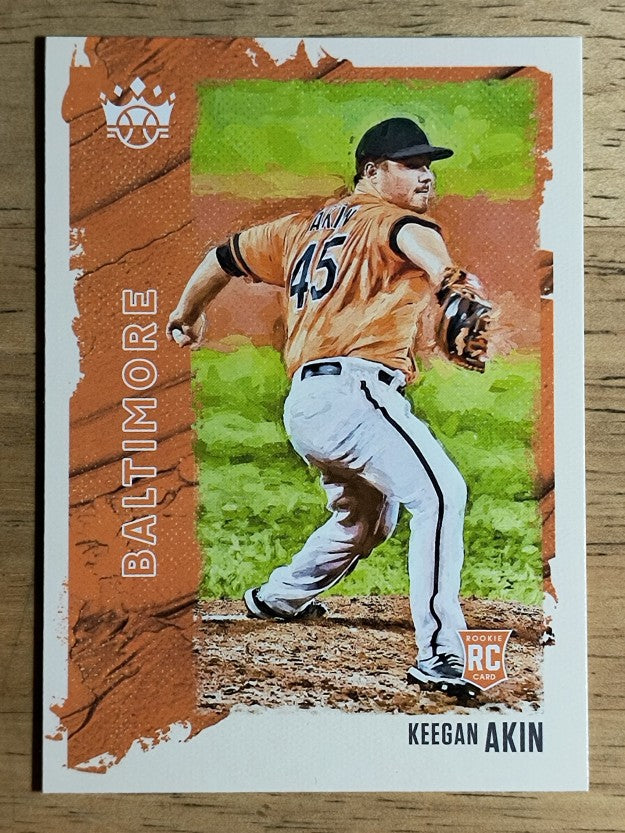 2021 Diamond Kings #35 Keegan Akin RC