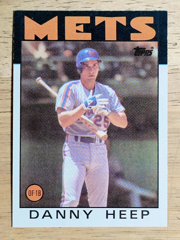 1986 Topps #619 Danny Heep
