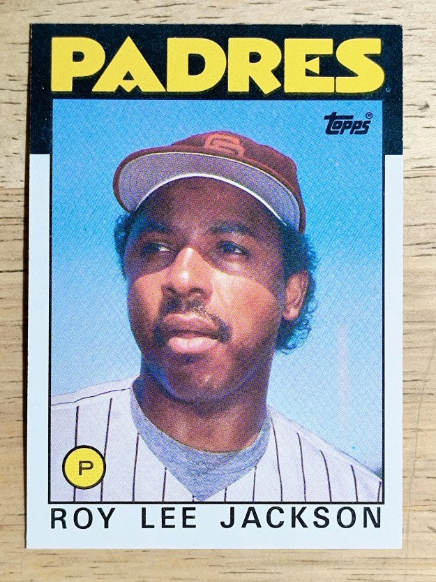 1986 Topps #634 Roy Lee Jackson