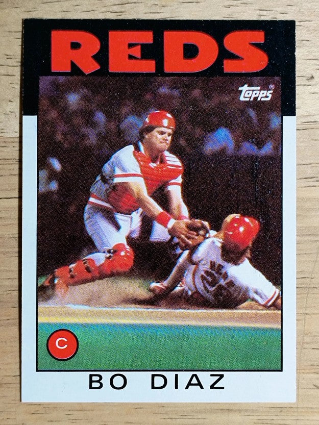 1986 Topps #639 Bo Diaz