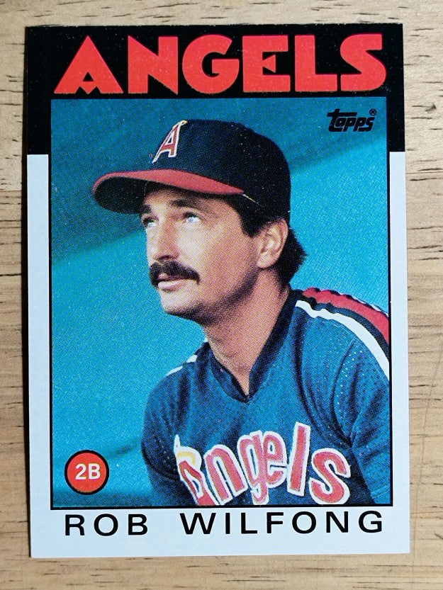 1986 Topps #658 Rob Wilfong