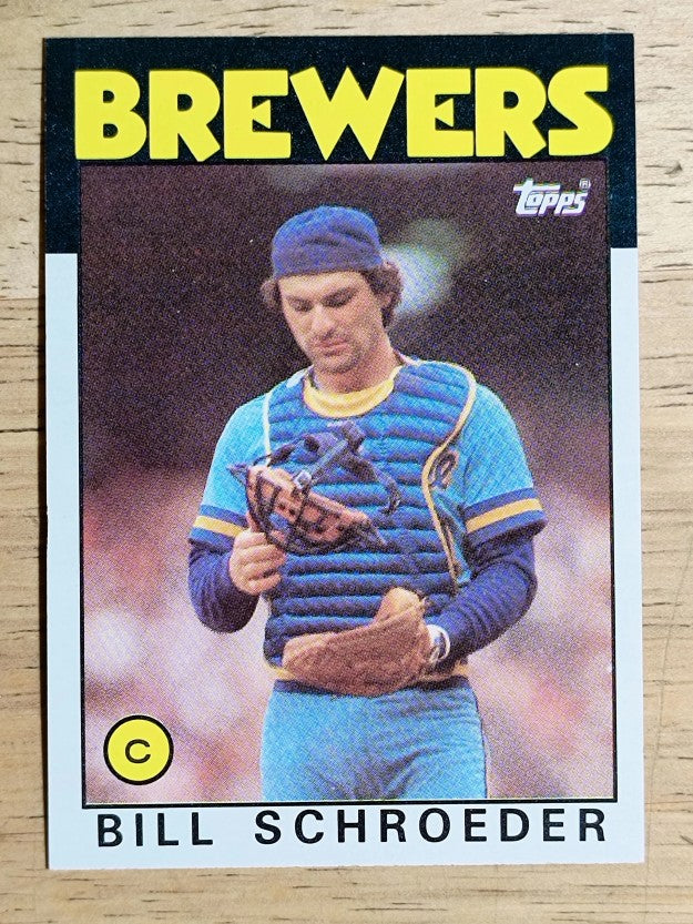 1986 Topps #662 Bill Schroeder