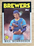 1986 Topps #662 Bill Schroeder