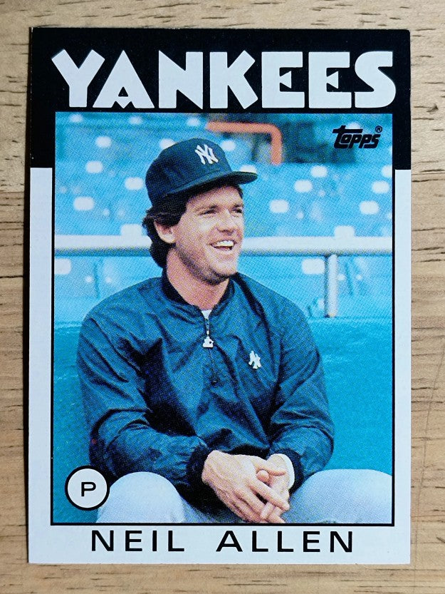 1986 Topps #663 Neil Allen